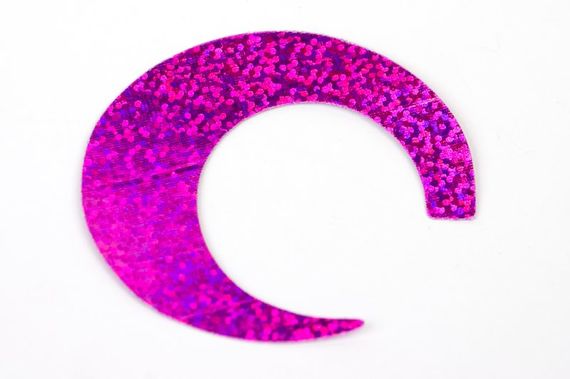 JumboWiggle Tails Wide - Holographic Pink ryhmässä Koukut & Tarvikkeet / Perhonsidonta / Perhonsidonta materiaali / Pyrstöt @ Sportfiskeprylar.se (f-wt0814)