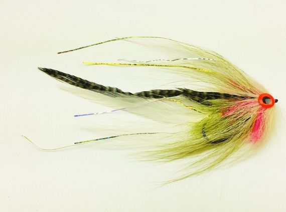 Bauer Pikefly deceiver 4/0 Single Hook, Dirty Roach ryhmässä Uistimet / vieheet / Perhot / Haukiperhot @ Sportfiskeprylar.se (f18hf1609)