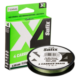 Sufix X4 Braid Lo Vis Green 100m 0,104mm 4,5kg