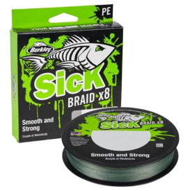 Berkley Sick Braid Moss Green 150m - 0.33mm