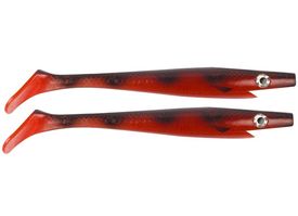 Pig Shad Jr, 20cm, 50g - Bloody Spotted Bullhead - 2pcs
