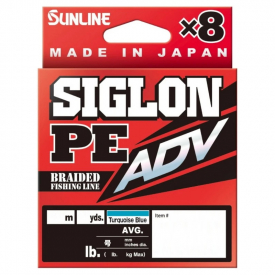 Sunline Siglon PE ADV (x8) 150m Turquoise Blue - 0,270mm