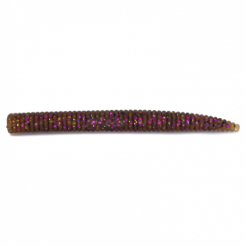 Bite Of Bleak Nazeebo Worm 10cm (8kpl) - Green Pumpkin Purple