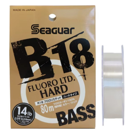 Seaguar R18 Fluoro LTD Hard Bass 80m 8lb 0.235