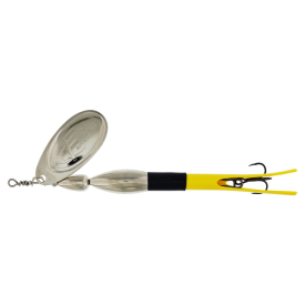 Black/Flouro Yellow Silver Blade