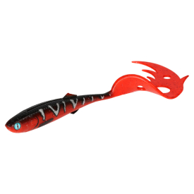 Mikado Sicario Pike Tail 18cm (2pcs) - Red Tiger