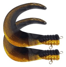 SvartZonker Big Tail (2kpl) - C18 Black/Gold