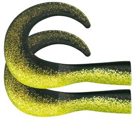 SvartZonker BigTail Junior C22 Black/Chartreuse 2kpl