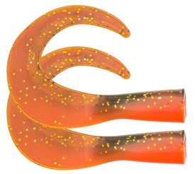 SvartZonker BigTail Junior C23 Motoroil/Fl.Orange 2kpl