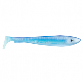 SvartZonker McRubber Flash Shad 23cm (2kpl) - Blue Silver