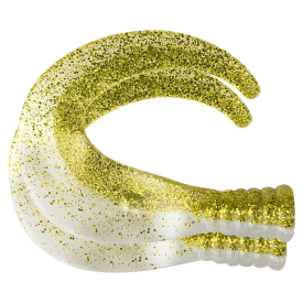 Svartzonker Big Tail (2kpl) - Söder Custom Gold/Pearl White 