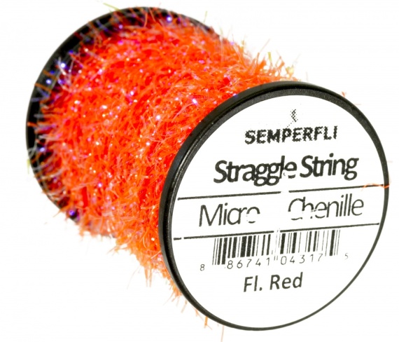 Semperfli Straggle String UV Micro Chenille - Black ryhmässä Koukut & Tarvikkeet / Perhonsidonta / Perhonsidonta materiaali / Chenille & Lanka @ Sportfiskeprylar.se (ss-sf0050r)