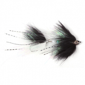 Guideline Scull Bunker Marabou - Black/White