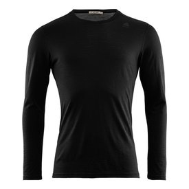 Aclima LightWool Undershirt Long Sleeve Jet Black