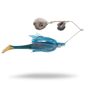 Pig Chopper XL Spinnerbait, 32g - Blue Silver
