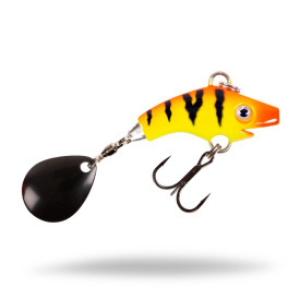 Pig Jig Spin 15g - Bengal Tiger Black