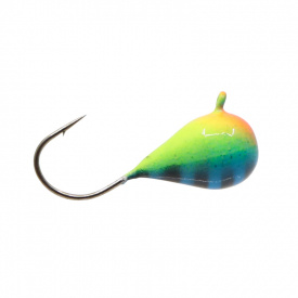Blue Fox Raindrop With Eye 10, Yellow/Blue