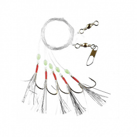 Fladen Sundet Herring 5 Hooks size 1/0, Silver