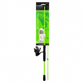 Fladen Fight Junior 165cm 5-20g W. Box & Lures - Lime Green