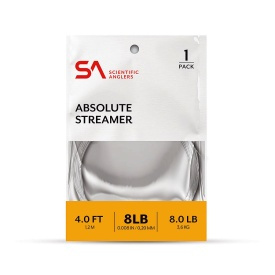 SA Absolute Streamer Leader 4' 20 lb (0,33 mm)