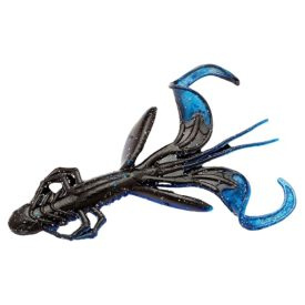 Lunker City Ozmo 5'' - #150 Black/Blue Sapphire