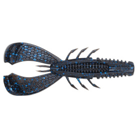 Rapala CrushCity Cleanup Craw 9cm, 8g - Black Blue Flake