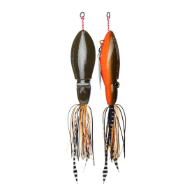 Wiggler Ursula 140g - Black Orange