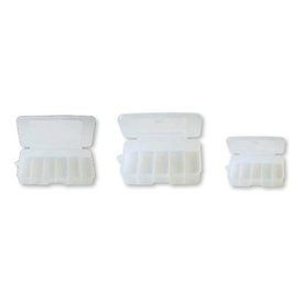 Baitbox clear 6 Compartments 110x200mm