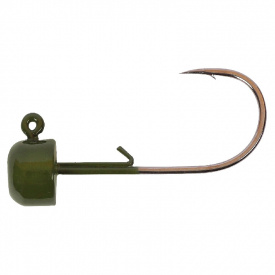 Owner Block Jig Head Green Pumpkin (3pcs) - 3,5gr, stl 1/0