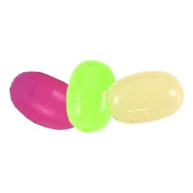 Owner Beads, 4mm, glow/green, soft, 24st