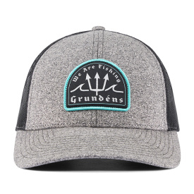 Grundéns Poseidon Low Pro Trucker Heather Charcoal