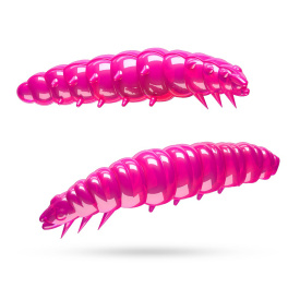 Libra Lures Larva 30 Cheese (15-pack) - Hot Pink