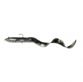 SavageGear Real Eel 20cm 38g Black Green Pearl PHP