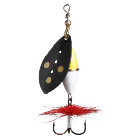 Wipp Spinnare 3 g Black Yellow/White