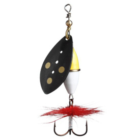 Wipp Spinnare 5 g Black Yellow/White