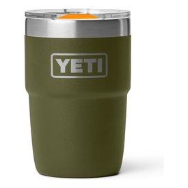 Yeti Rambler 8 Oz Cl Cup Ms - Olive/King Crab Orange