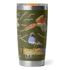 Yeti Rambler 20 Oz Tumbler Ms - Upland Bird Olive