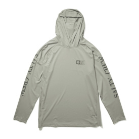 Salty Crew Alpha Perforated Uv Hd Mask Gray