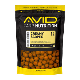 Avid Creamy Scopex Boilies - 1kg