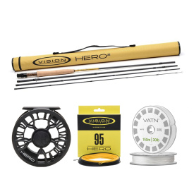 Vision Trout HERO² Flugset 9'6'' - #7