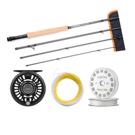 Guideline Rivolt Dry Fly Taper+ Flugset - 9' #5