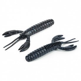 Molix Craw Flex 7,6cm (6pcs) - Black Blue Flake