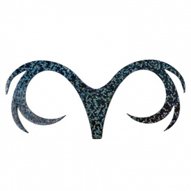 Double Dragon Tails XL 3kpl - Holographic Black