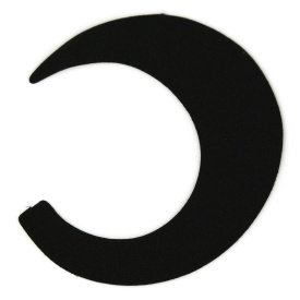 Wiggle Tails XXL - Black (skin) 6-pack