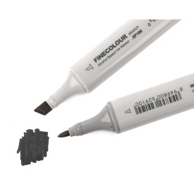 Color Markers, Black