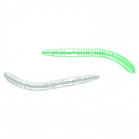 Libra Lures Fatty D´Worm 75 Krill (8-pack) - Glow UV Green