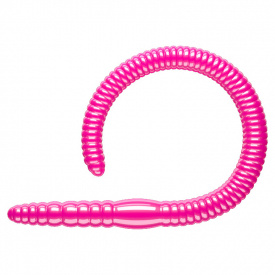 Libra Lures Flex Worm 95 Krill (10-pack) - Hot Pink