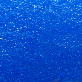 Strung Fuzzy Fiber - Neon Blue