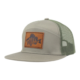 Hurricane Leather Patch Perch 7-panel Trucker Hat