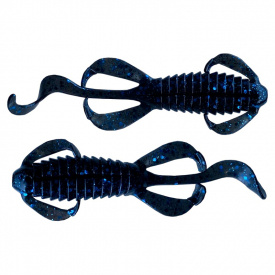 Headbanger BangerLizard 8,6cm, 4g (10pcs) - Black Blue Flake